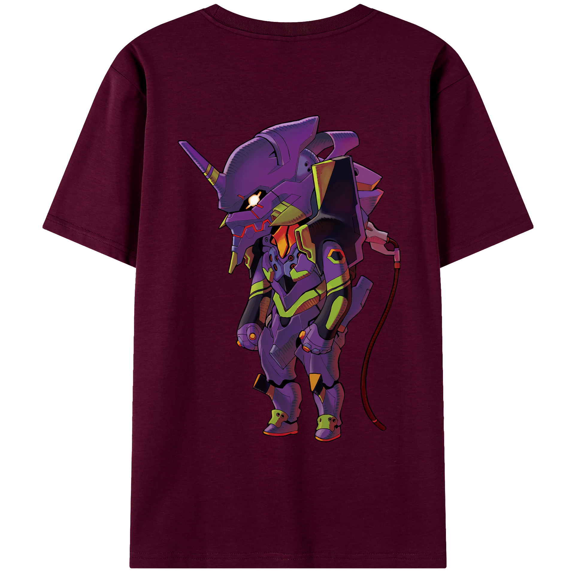 （画像用） EVA 新世紀エヴァンゲリオン レディース半袖Tシャツ(バックプリント)